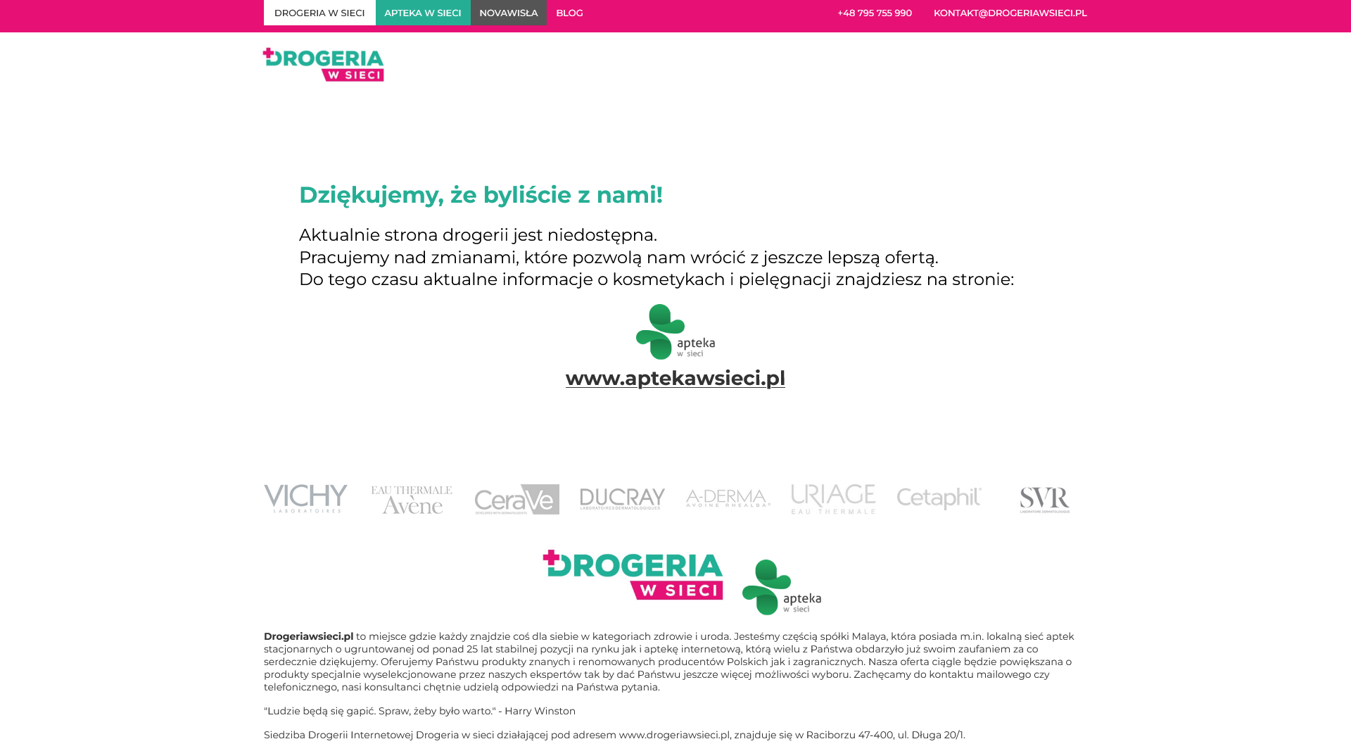Screenshot 2026-02-19 at 13-37-10 Drogeria Internetowa - Sklep Online Drogeria w Sieci ✨
